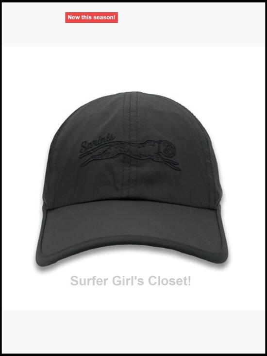 Performance Running Cap | Lightweight Quick Dry Sport Hat with Velcro Closure